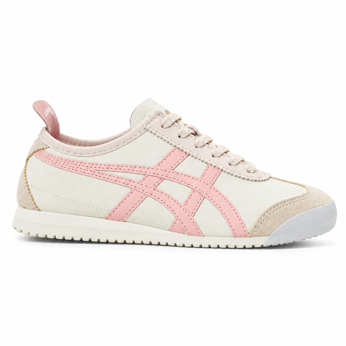 Onitsuka Tiger Mexico 66 Cream & Pink Sneakers