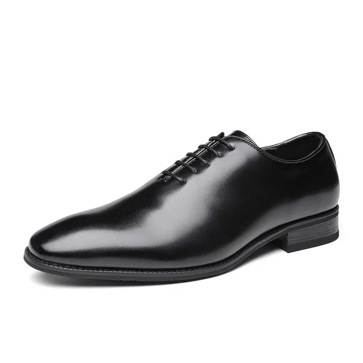 Leather Lace-Up Shoes