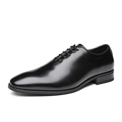 Leather Lace-Up Shoes