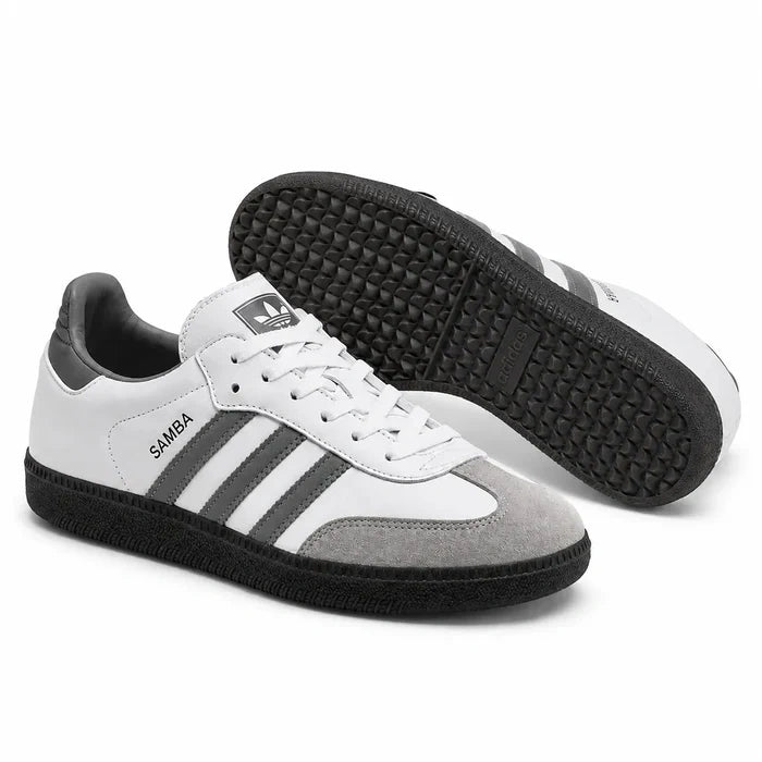 Adidas Samba OG white and grey sneakers for men