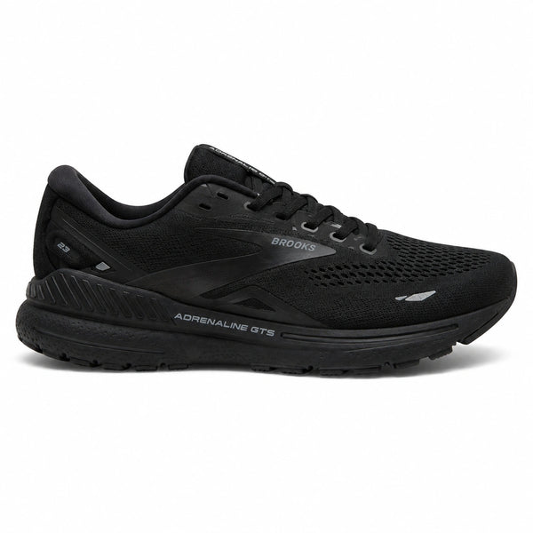 Brooks Adrenaline GTS 23 black running shoes for men