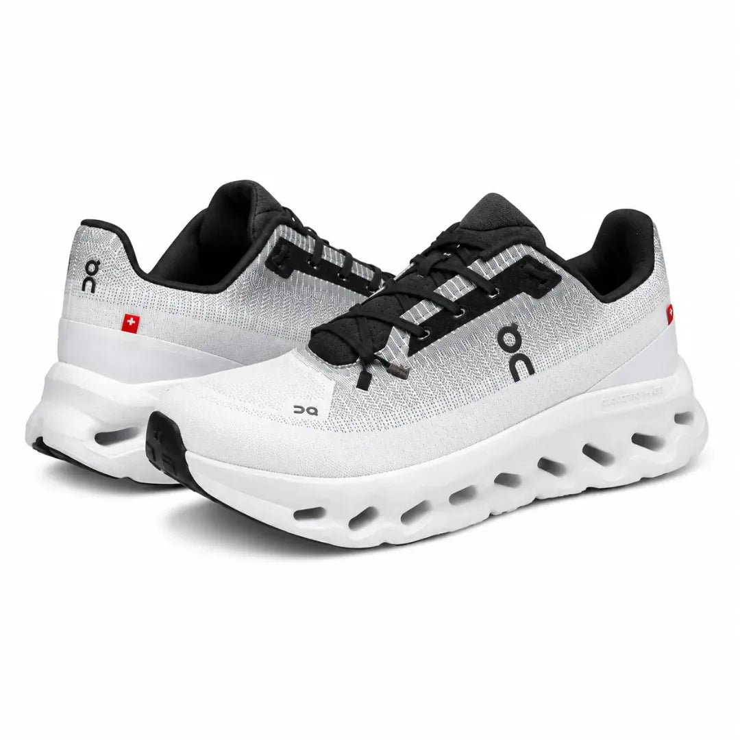 A pair of Skechers Propelux slip-on running shoes in taupe brown, showing both the top and side views against a plain white background.